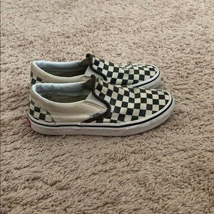 Checkered board Vans